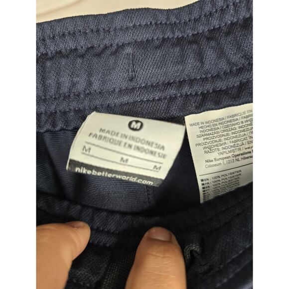 Nike France Rare Football Soccer Training Jogger Pants Preowned SZ M W Pock #B10 - Picture 5 of 7